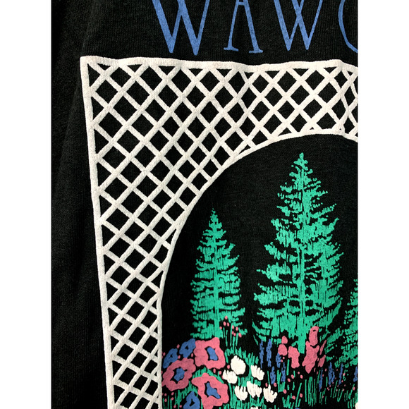 Vintage Wawona Shirt Yosemite Single Stitched Graphic Tee 80s VTG Medium - Picture 5 of 12